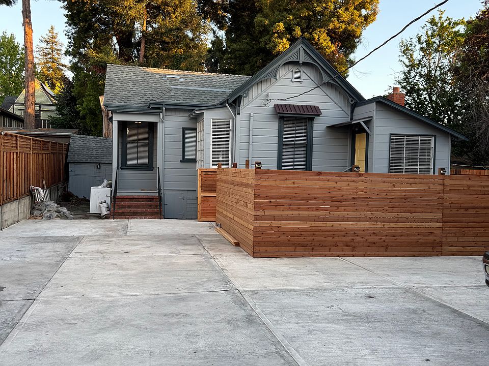 Single family home. There is a garage available to the side of the home