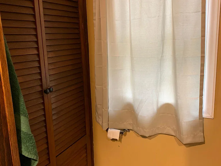 Bathroom large linen closet
