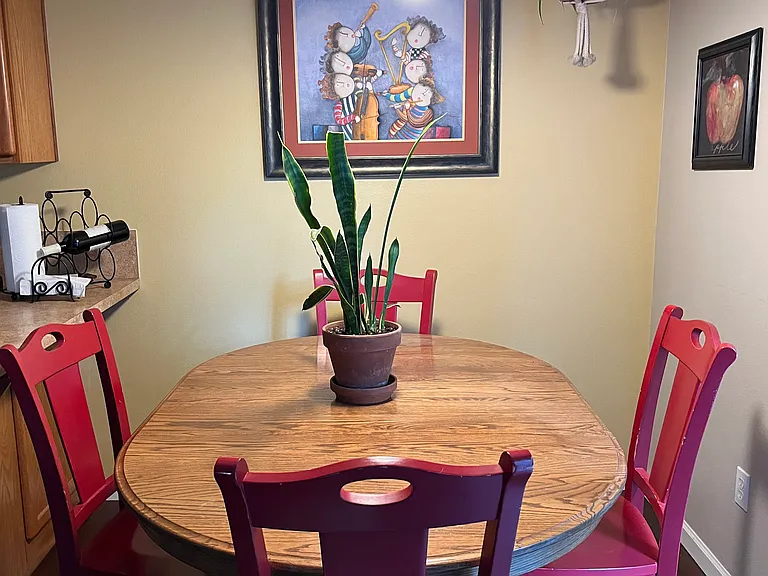 kitchen table area