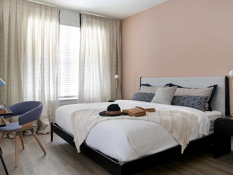 Spacious bedrooms with tons of natural light