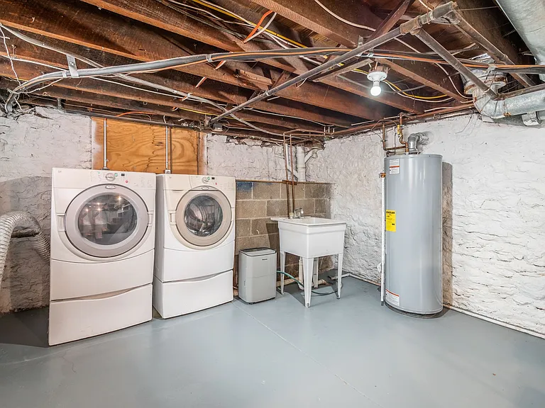 Front load washer and dryer for your use.