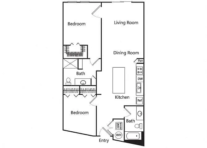 Floor plan B6