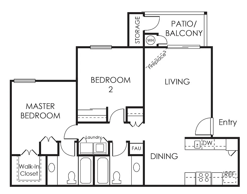 Floor plan Oxford
