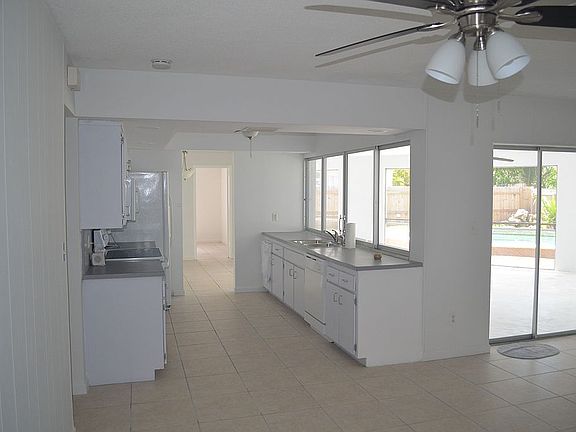 Kitchen with view 