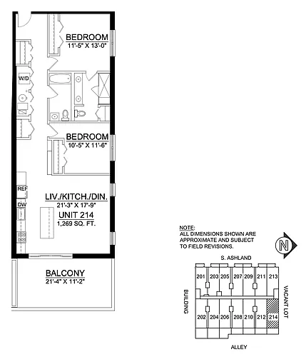 Floor plan 14 Tier