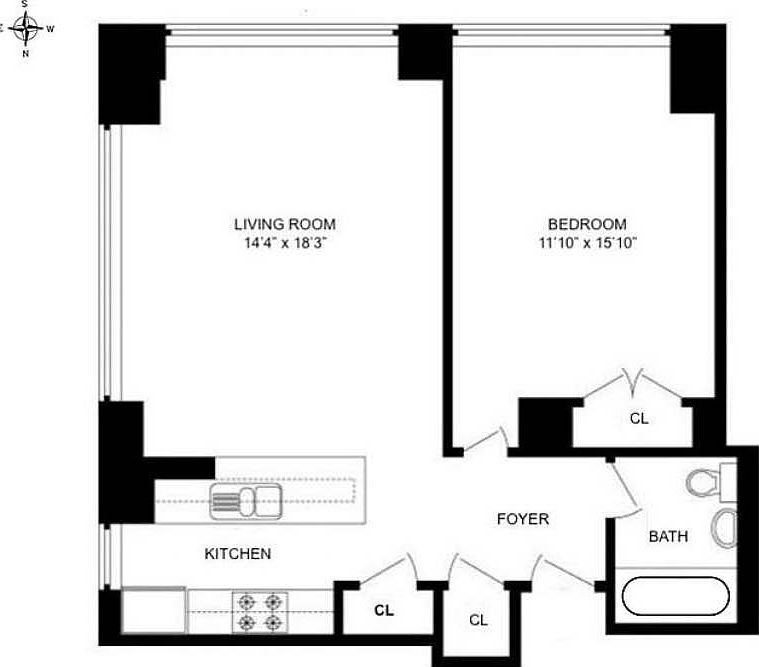 2nd image of 350 W 42nd St APT 53E