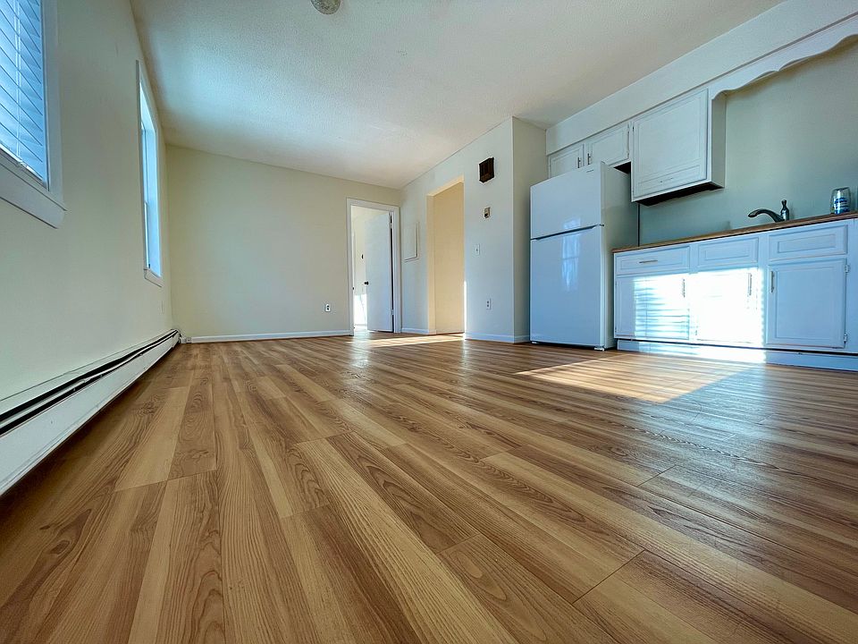kitchen and living area