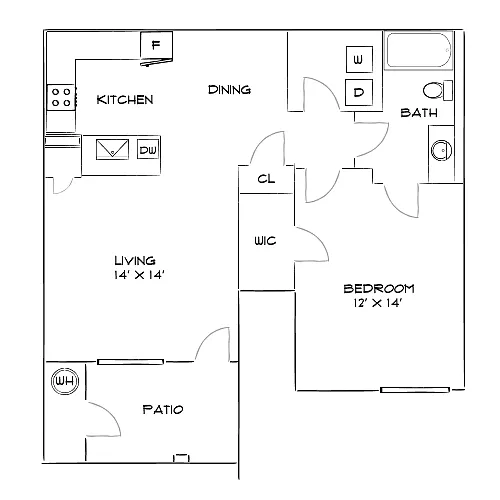 Floor plan Design 1C