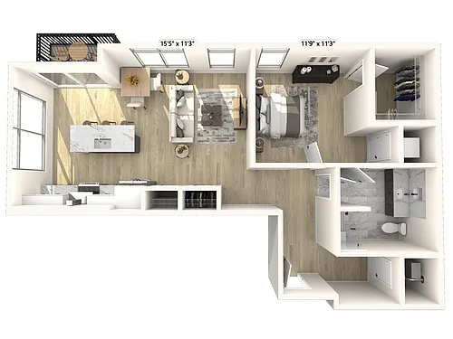 Floor plan A4 - The Hamilton