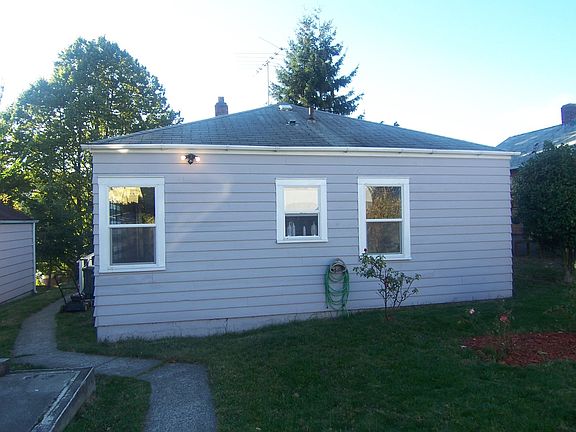 Rear of home