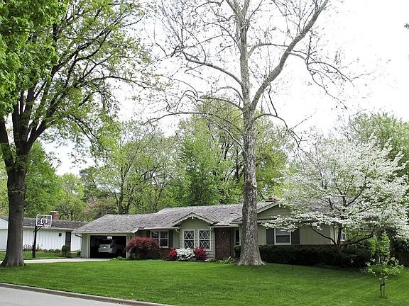 front of 9311 Ensley, spring 2011