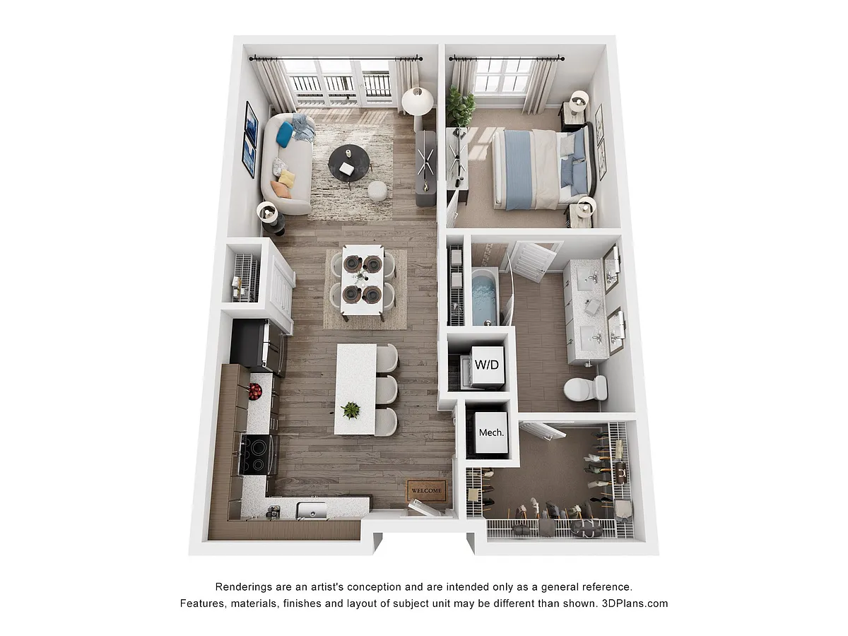 Floor plan 1D