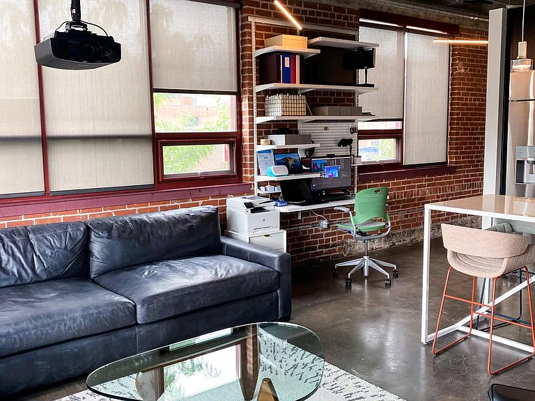 Main living space and office