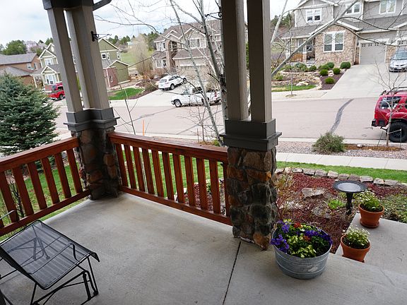 Covered front porch