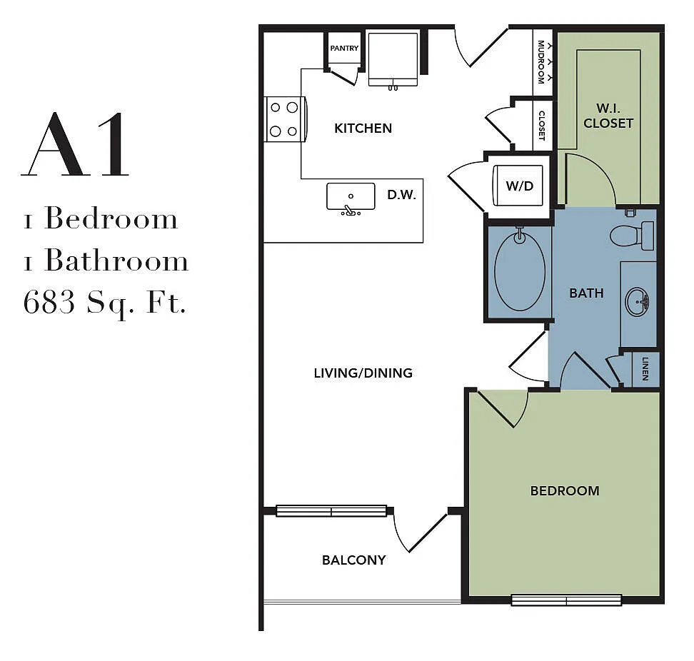 Floor plan A1
