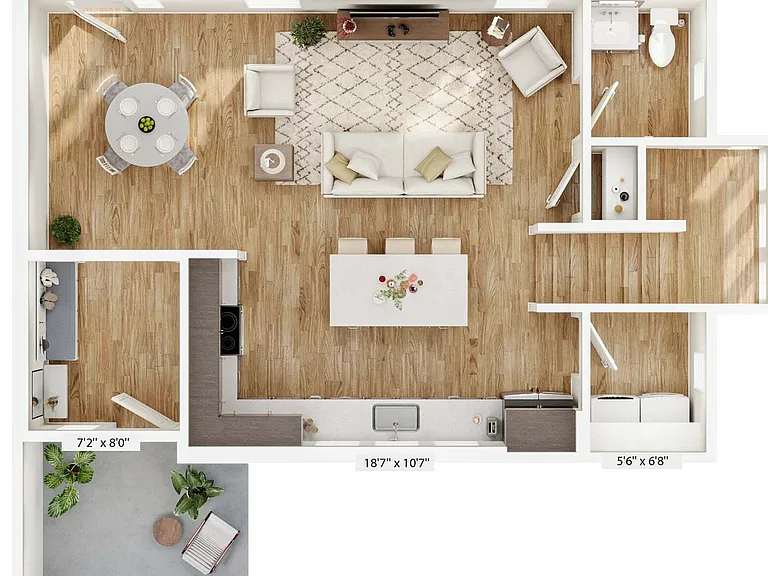 Livano Liberty Park_Duplex 05B_lvl1_D2 Livano Liberty Park_Duplex 05B_lvl1_D2