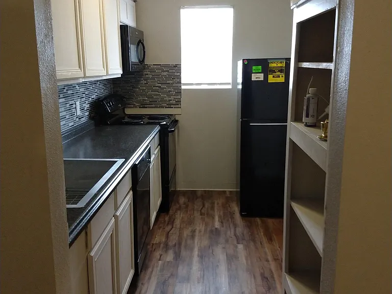updated kitchen, new shelving for pantry