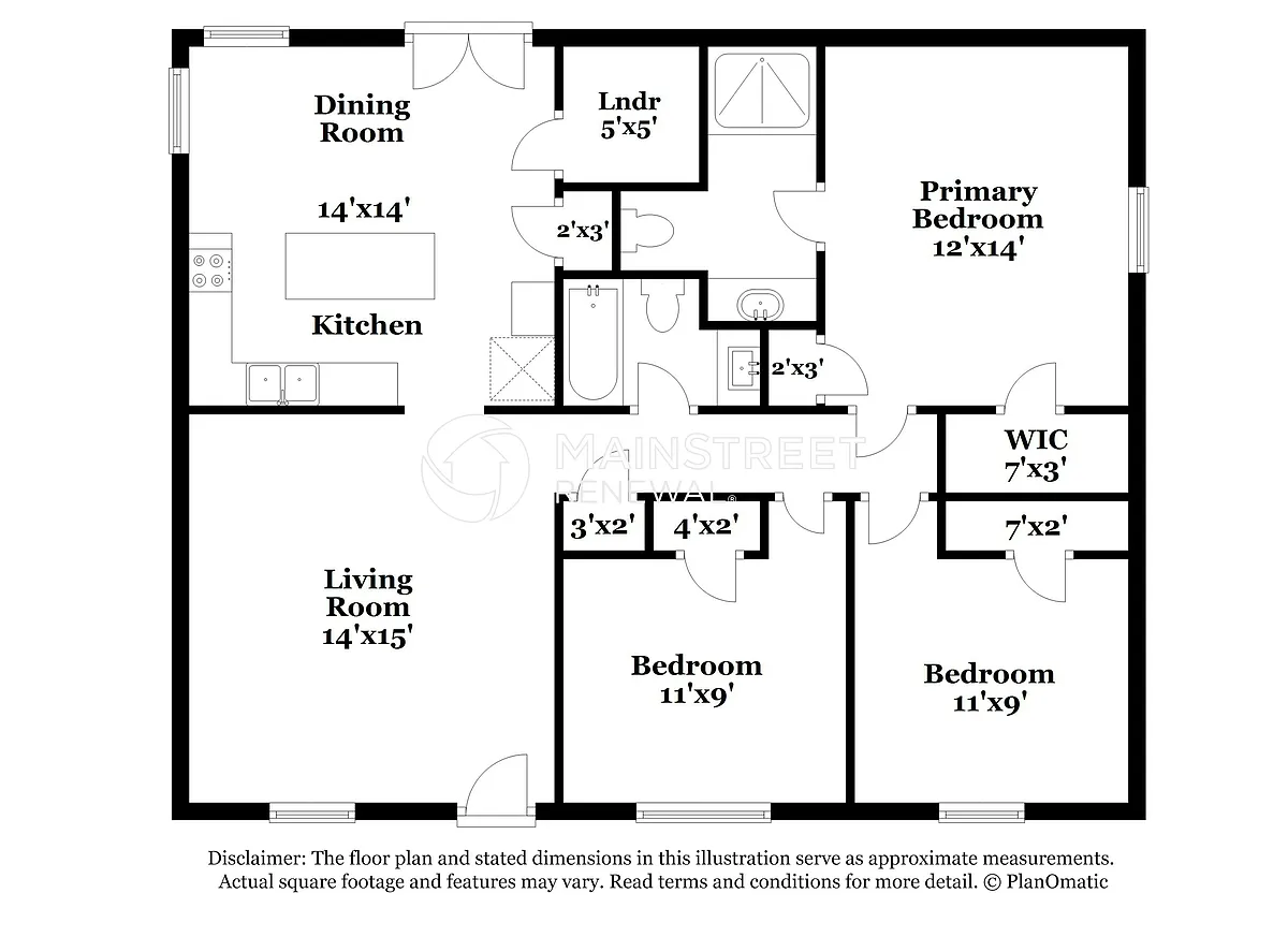 Floor Plan - 1030 Heydel Cir