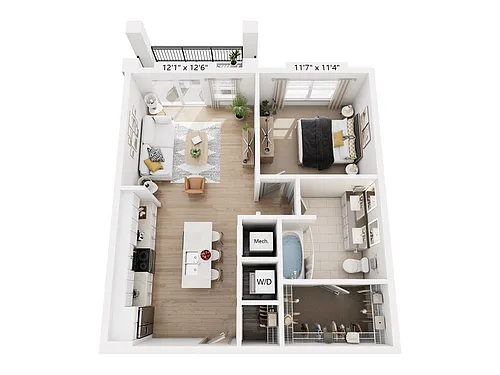 Floor plan Belvedere