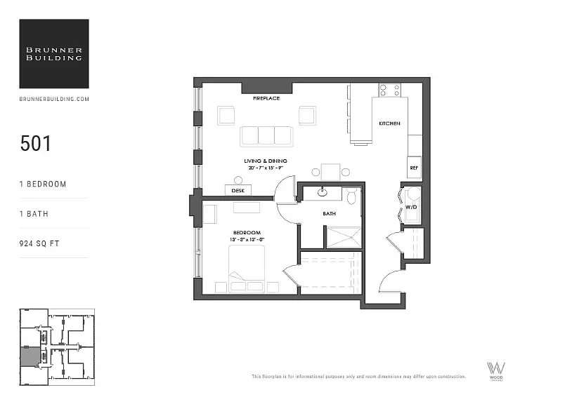 Floor plan 501