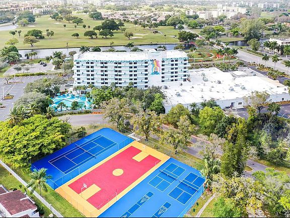 Exterior: Tennis, Pickleball and Basketball Courts