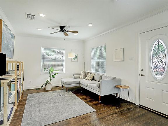 1100+ sq ft with an open concept floor plan.