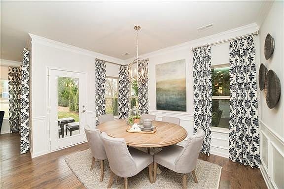 Lanier Breakfast Area. *Picture shown is Carnation Place Model Home. Options & Selections may vary.*