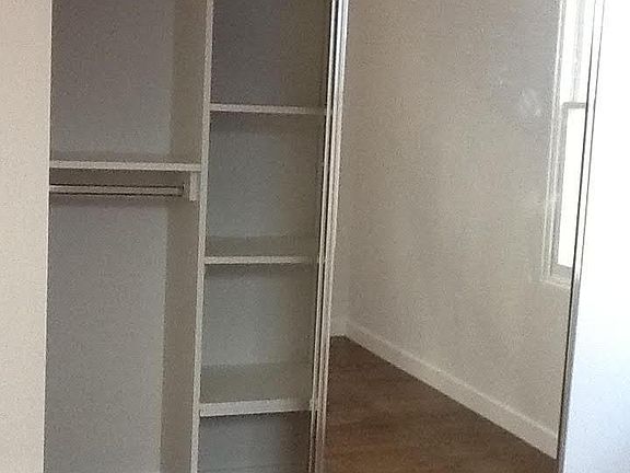 Larege closet with built-in storage 