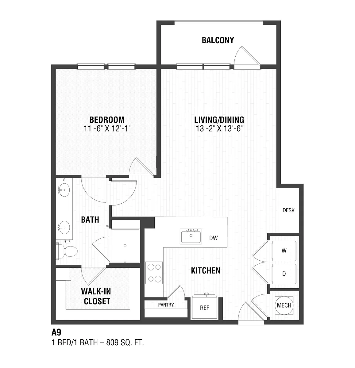 Floor plan A9