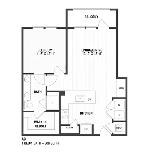 Floor plan A9