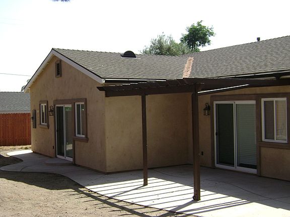 Rear Patio Area