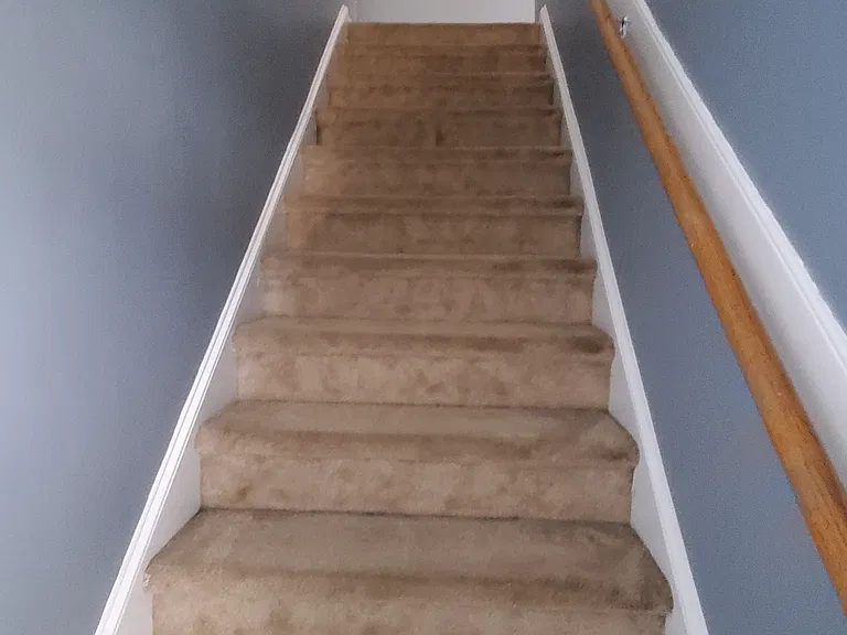 Stairs Leading To Bonus Room, Bathroom, and 4th Bedroom.