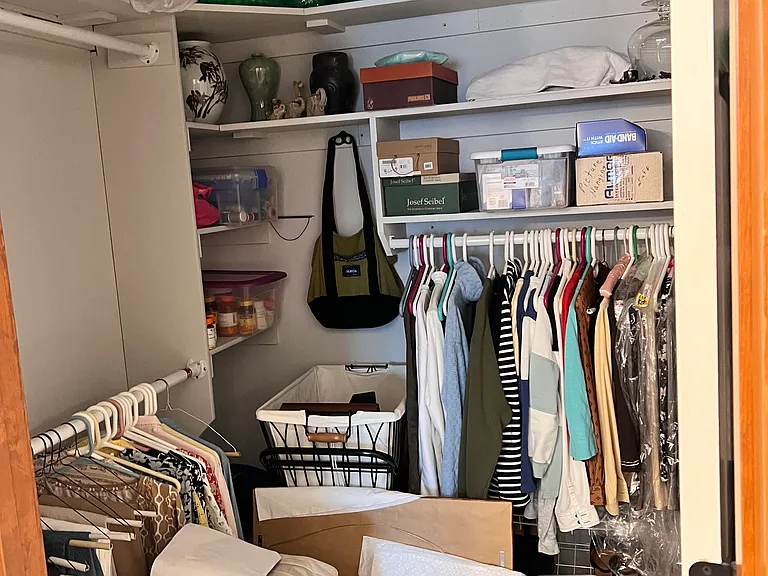 Primary bedroom closet