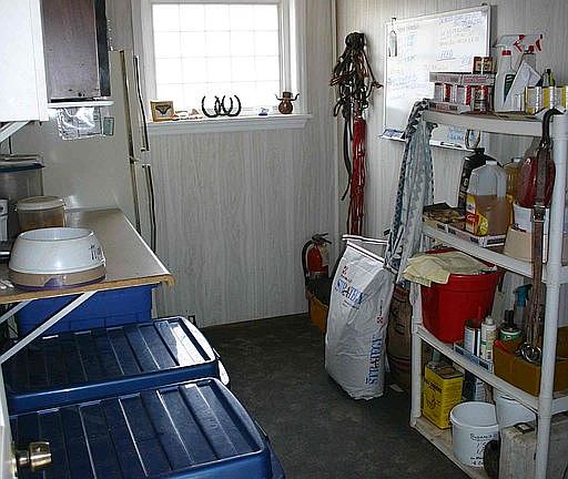 Stable - feed room