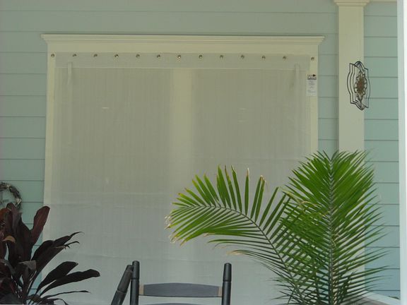 Hurricane cloth panel