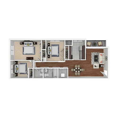 Floor plan Sycamore Renovated