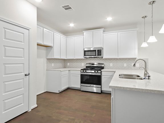 Beautiful kitchen with custom cabinets