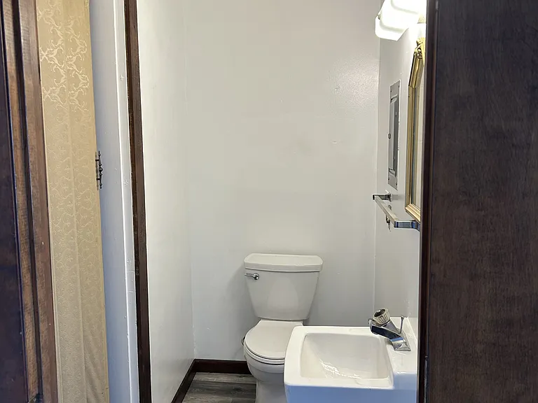 Bathroom between Living Room and Dining Room
