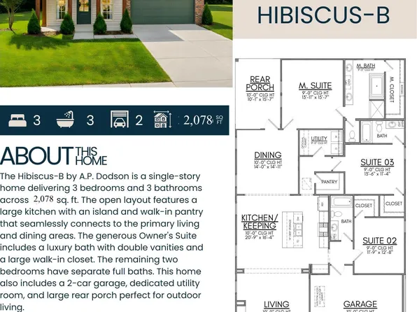 13037 Magnolia Square Dr, Baton Rouge, LA 70818