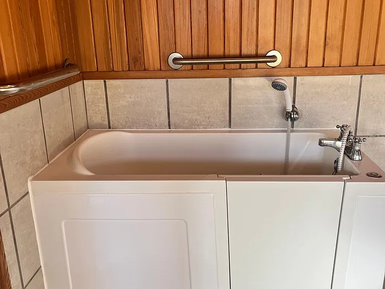 Handicapped shower