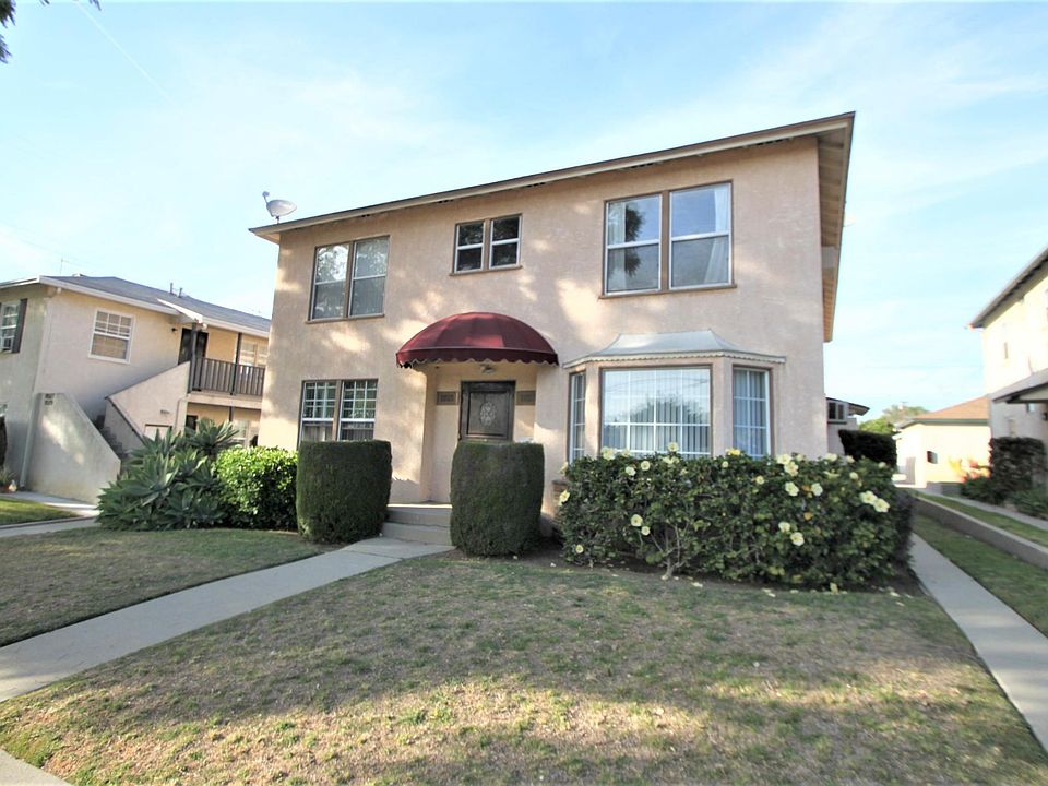 Main Floor unit at right with bay window.