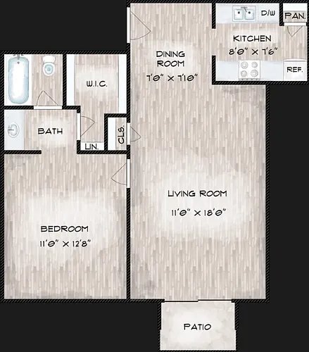Floor plan A6