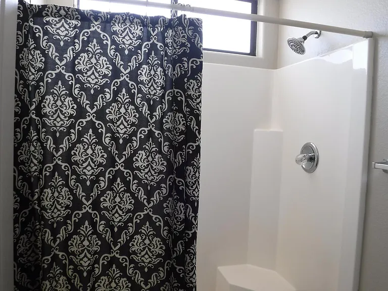 Master shower