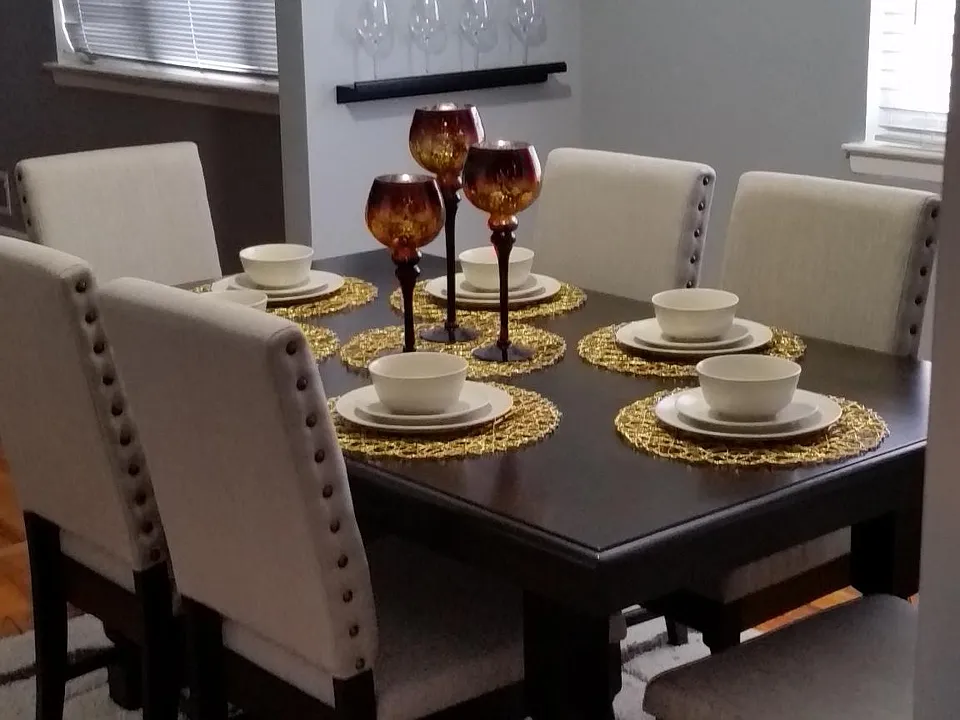 DINING ROOM FROM A DIFFERENT ANGLE