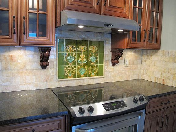 Antique tile from Bruge