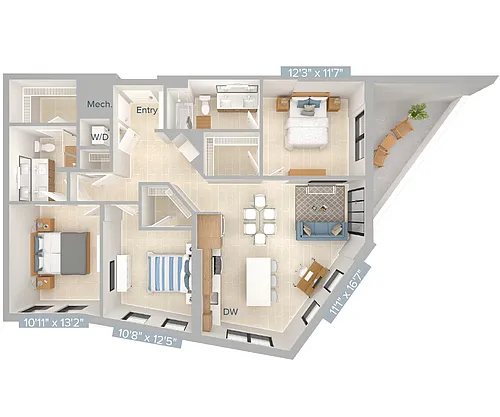 Floor plan C7-1367