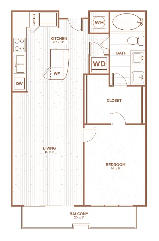 Floor plan A2A