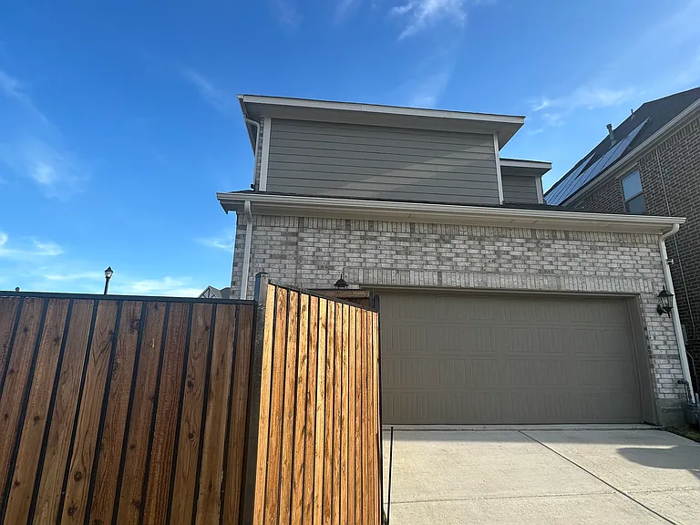 Back side for Garage entrance
