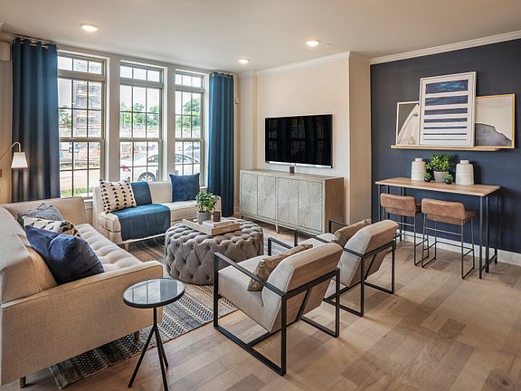 Gathering room with tons of natural light