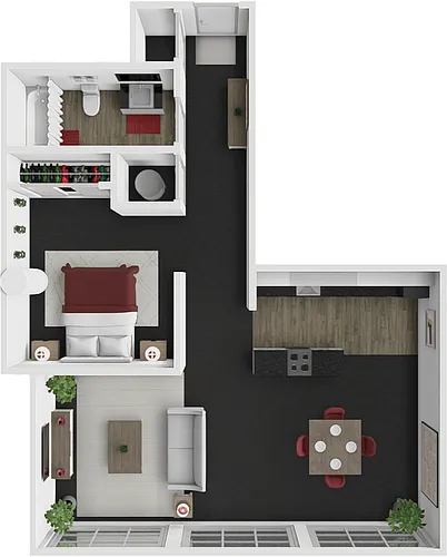 Floor plan B A3